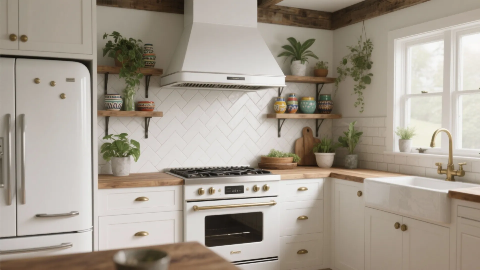 5 Bright Ideas for White Kitchen Appliances: How to style white kitchen appliances in small spaces — five practical inspirations from a pro