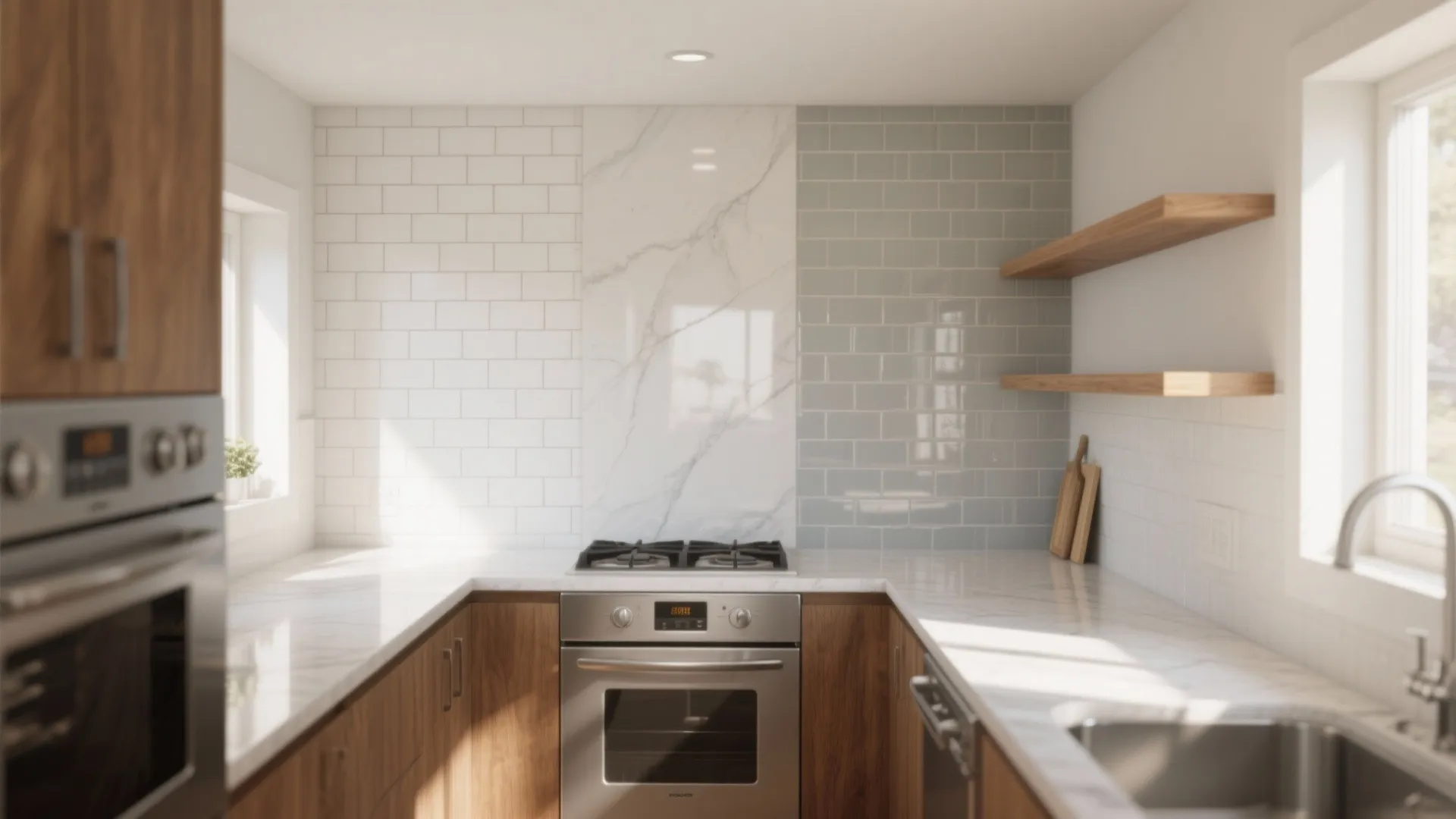 5 Kitchen White Backsplash Ideas: Creative small-space solutions and practical tips for white backsplash designs