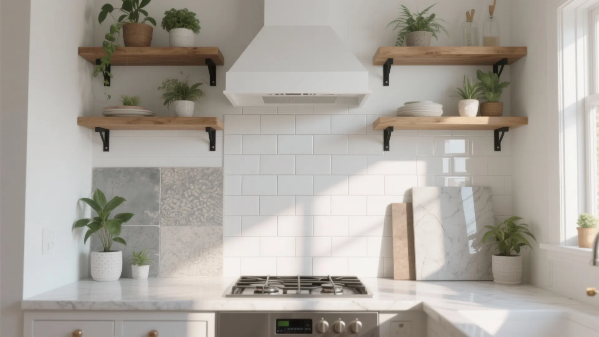 5 White-on-White Backsplash Ideas: How I turn plain white backsplashes into quiet stars in small kitchens