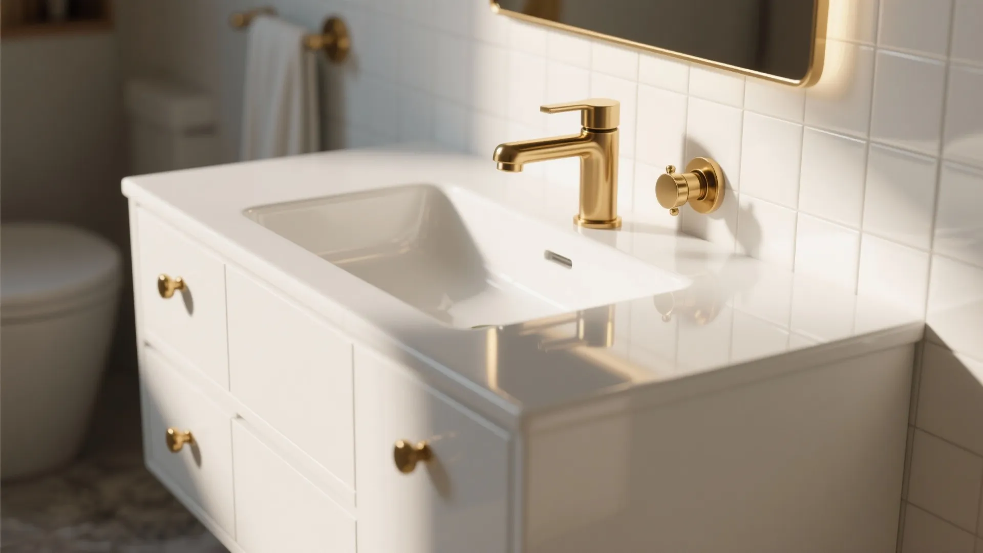 2. Add Warm Metallic Accents