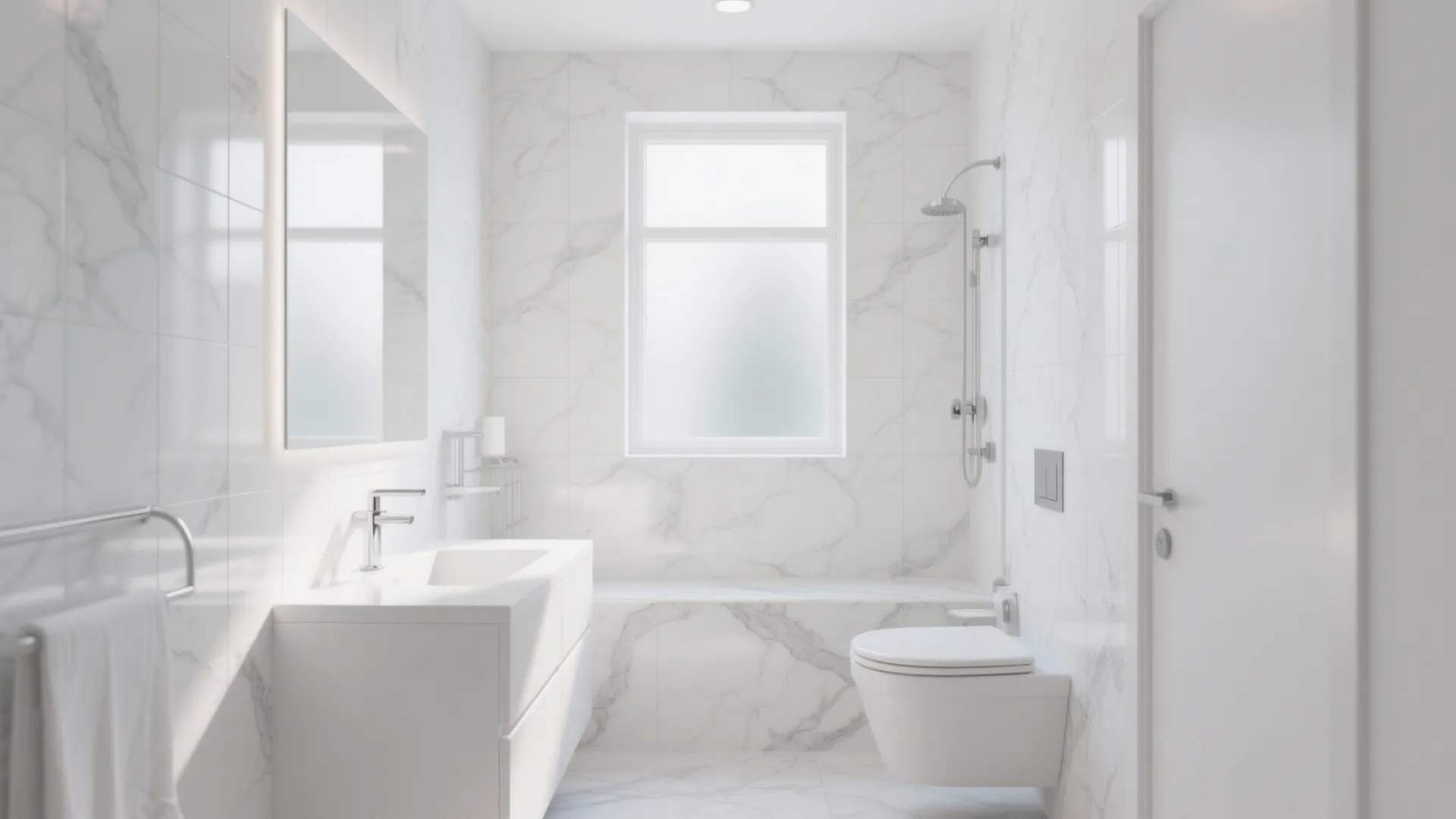 10 White Bathroom Remodel Ideas That Wow: Small spaces, big impact: My top 10 white bathroom makeover tricks