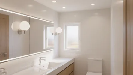 5 Bright Ideas for White Bathroom Light Fixtures
