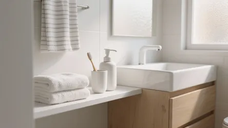 5 White Bathroom Accessory Ideas