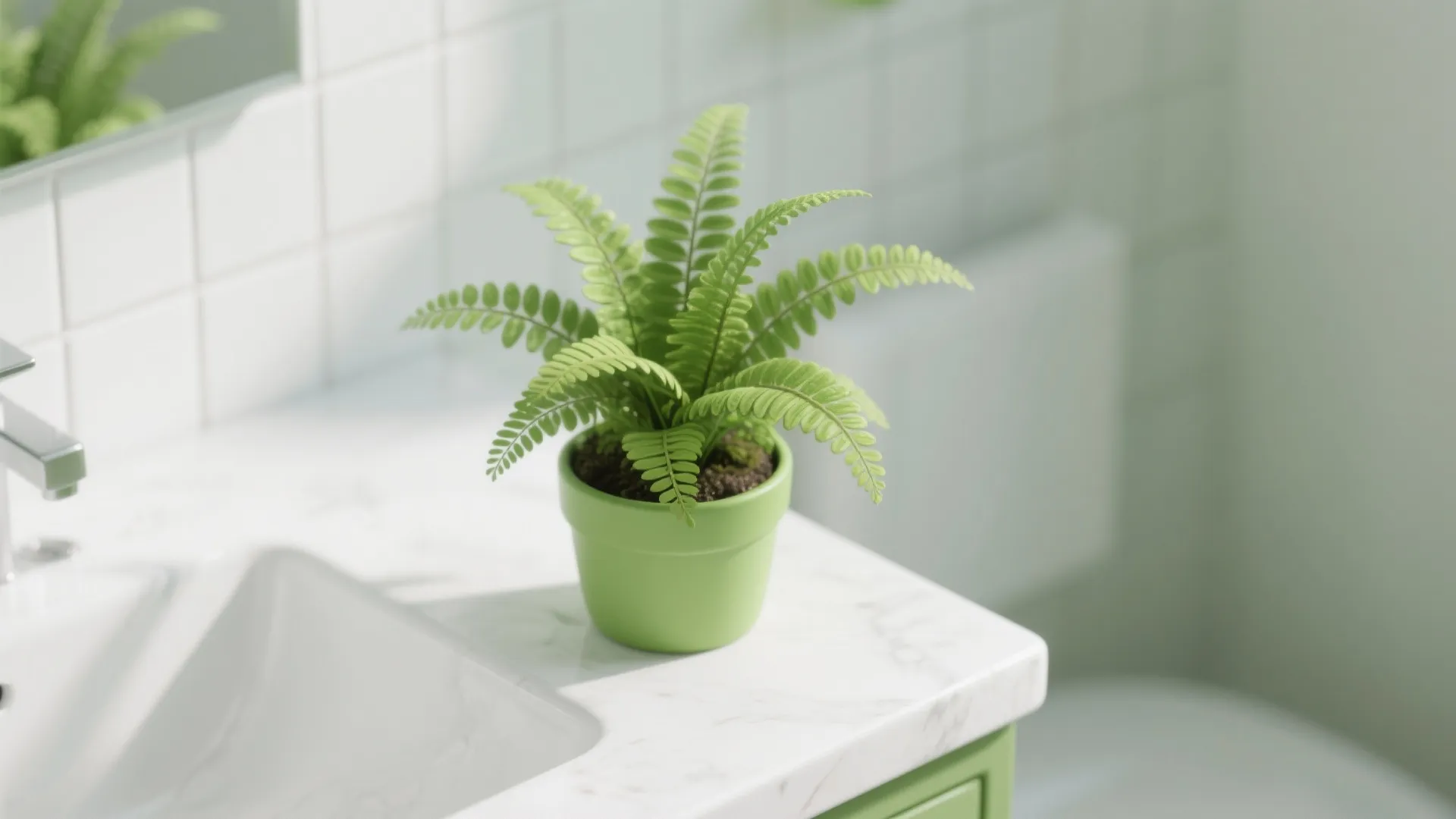 7. Use Plants for a Pop of Life