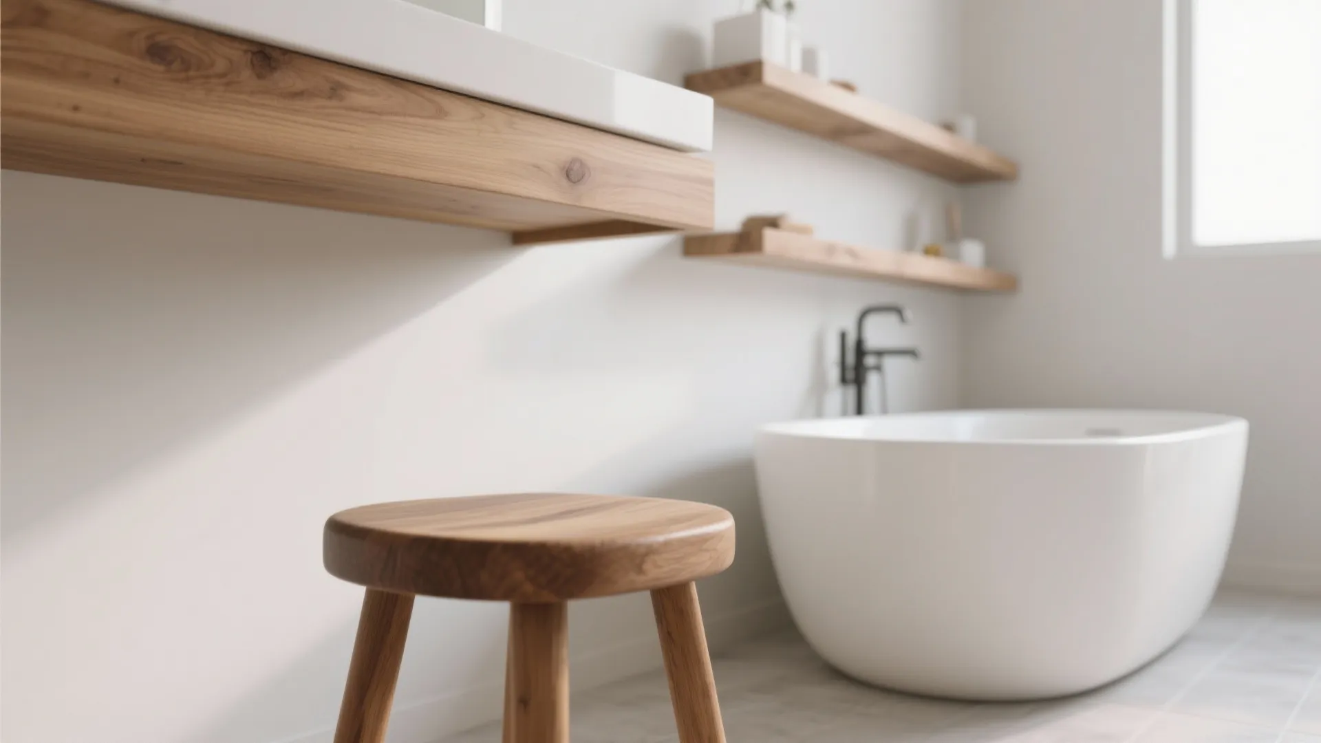 3. Warm It Up with Natural Wood