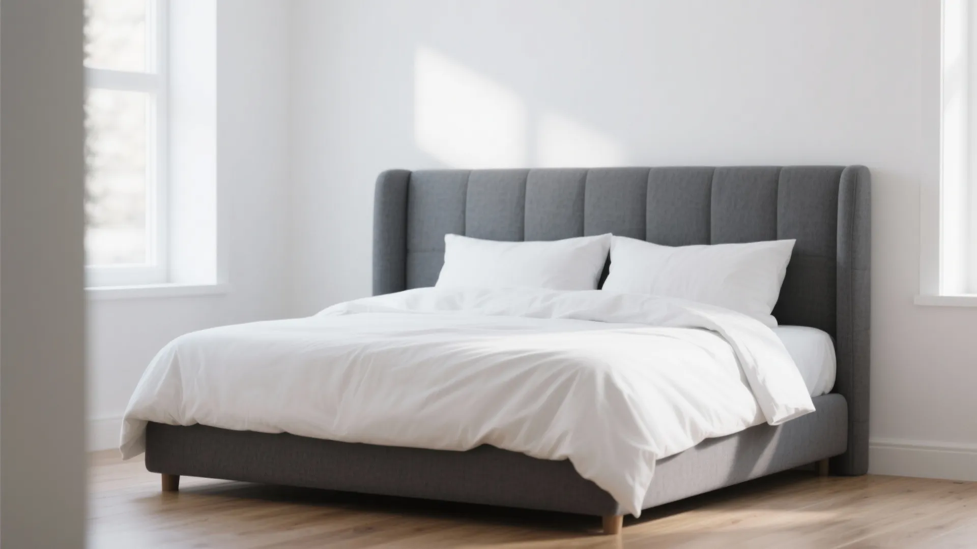 1. Pair with Crisp White Bedding