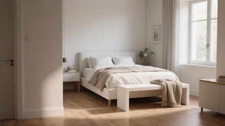 5 White Bedroom Bench Ideas for Small Spaces