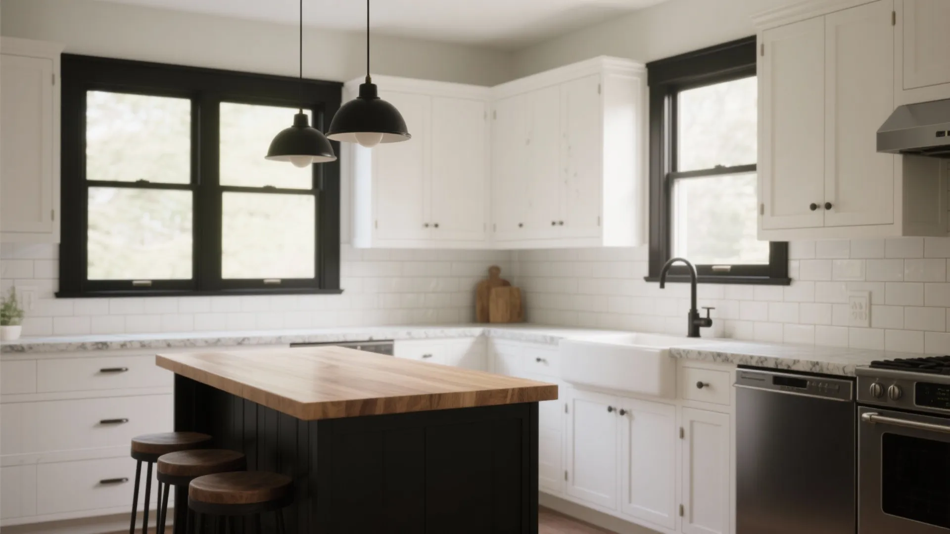 5 White Kitchen + Black Accents Ideas: How I use contrast to make small kitchens feel luxe — five practical inspirations