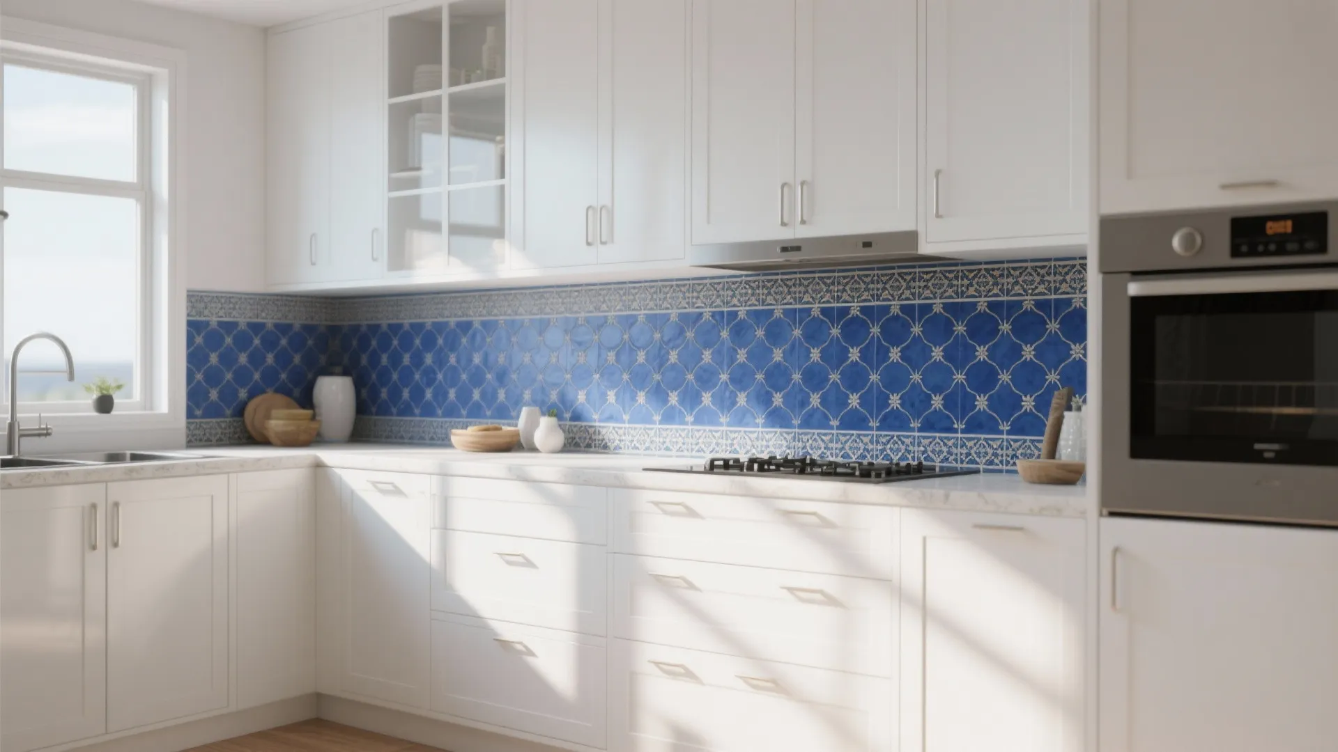 2. Add a Bold Backsplash