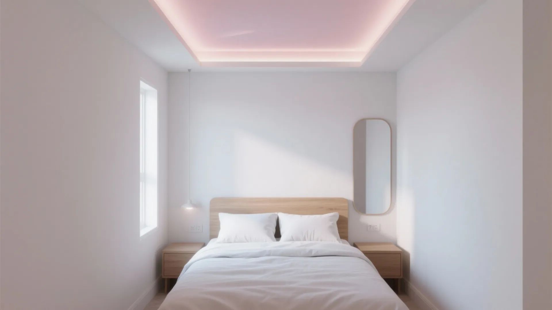High-LRV Whites with a Colored Ceiling to Boost Light