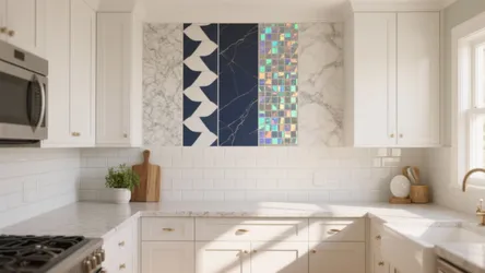 5 Fresh Backsplash Ideas for White Cabinets