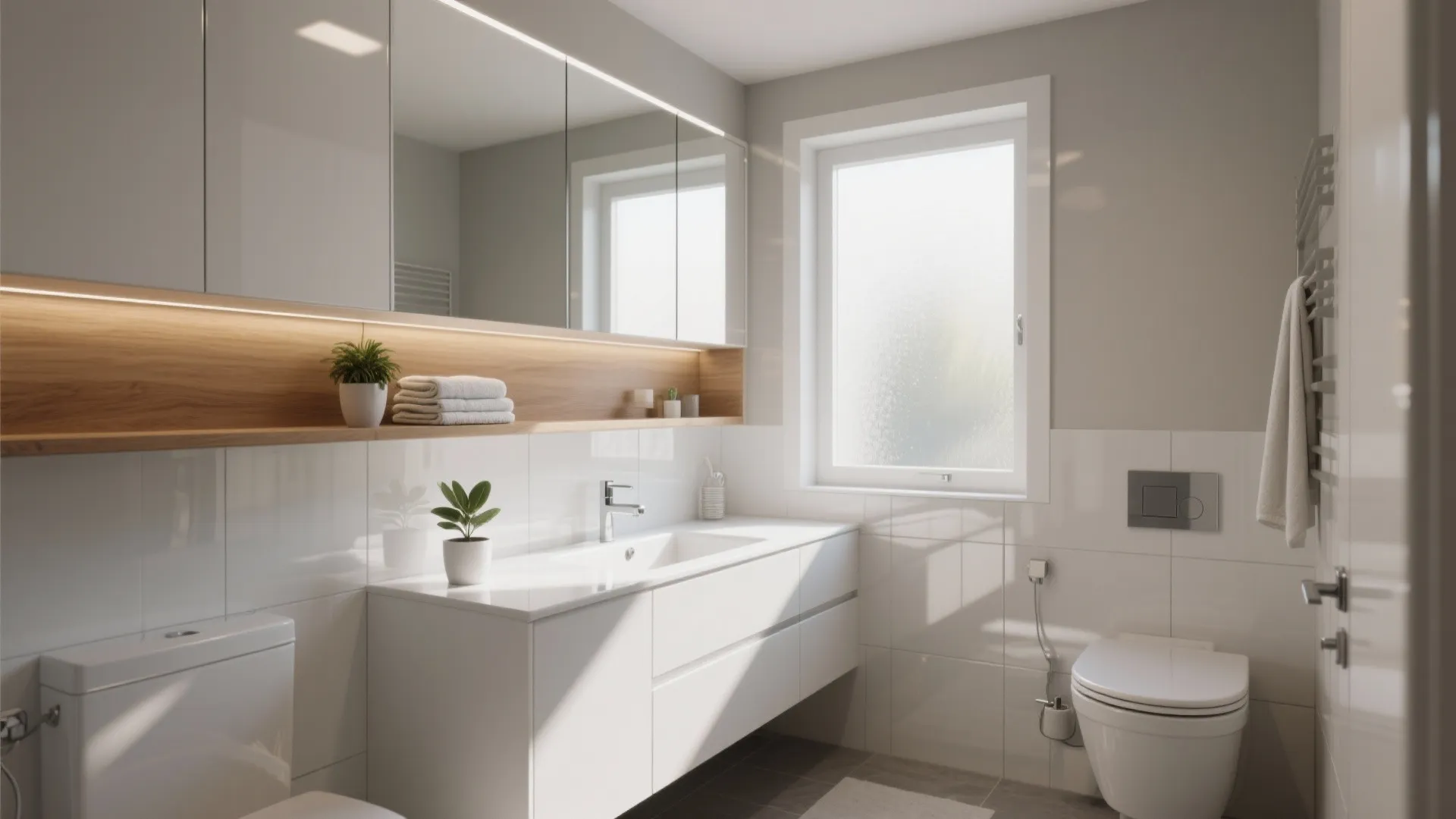 Bright White: 5 Bathroom Ideas with White Cabinets: Small bathroom? White cabinets unlock light, style, and smart storage — five practical ideas from a pro