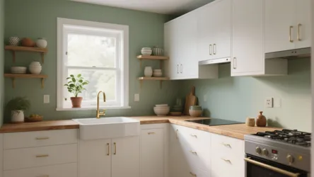 5 Kitchen Wall Color Ideas with White Cabinets