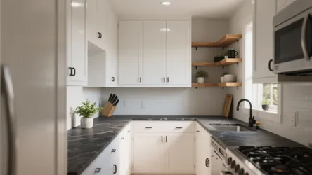 5 Bright Ideas for White Cabinet Doors in Small Kitchens