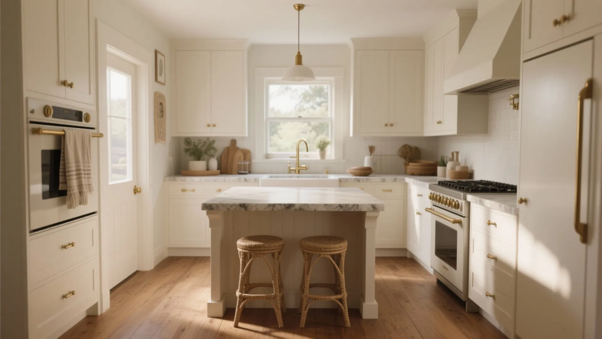 5 Bright Ideas for White Kitchen Cabinets + Wood Floors: Smart, cozy and modern concepts I’ve used to make white cabinets sing with wood flooring