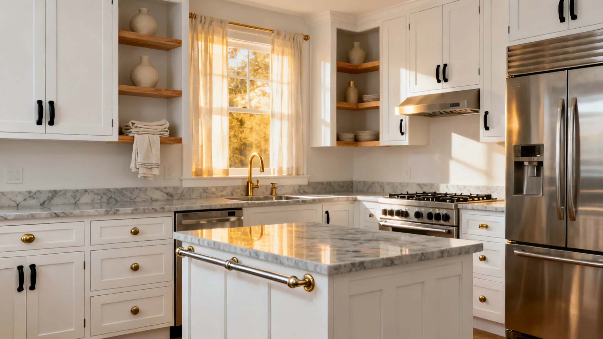5 Kitchen Cabinet Hardware Ideas for White Cabinets