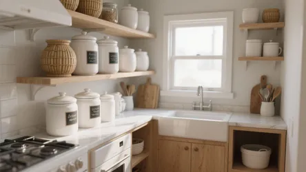 5 White Kitchen Canister Ideas for Small Spaces