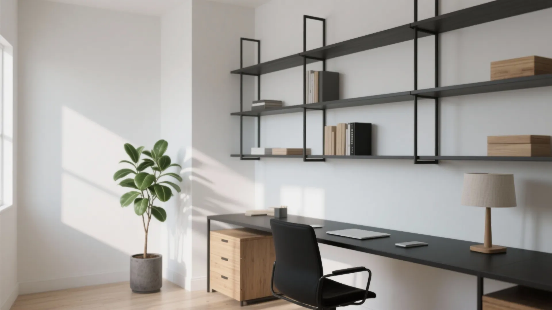 White + Charcoal for Graphic Calm