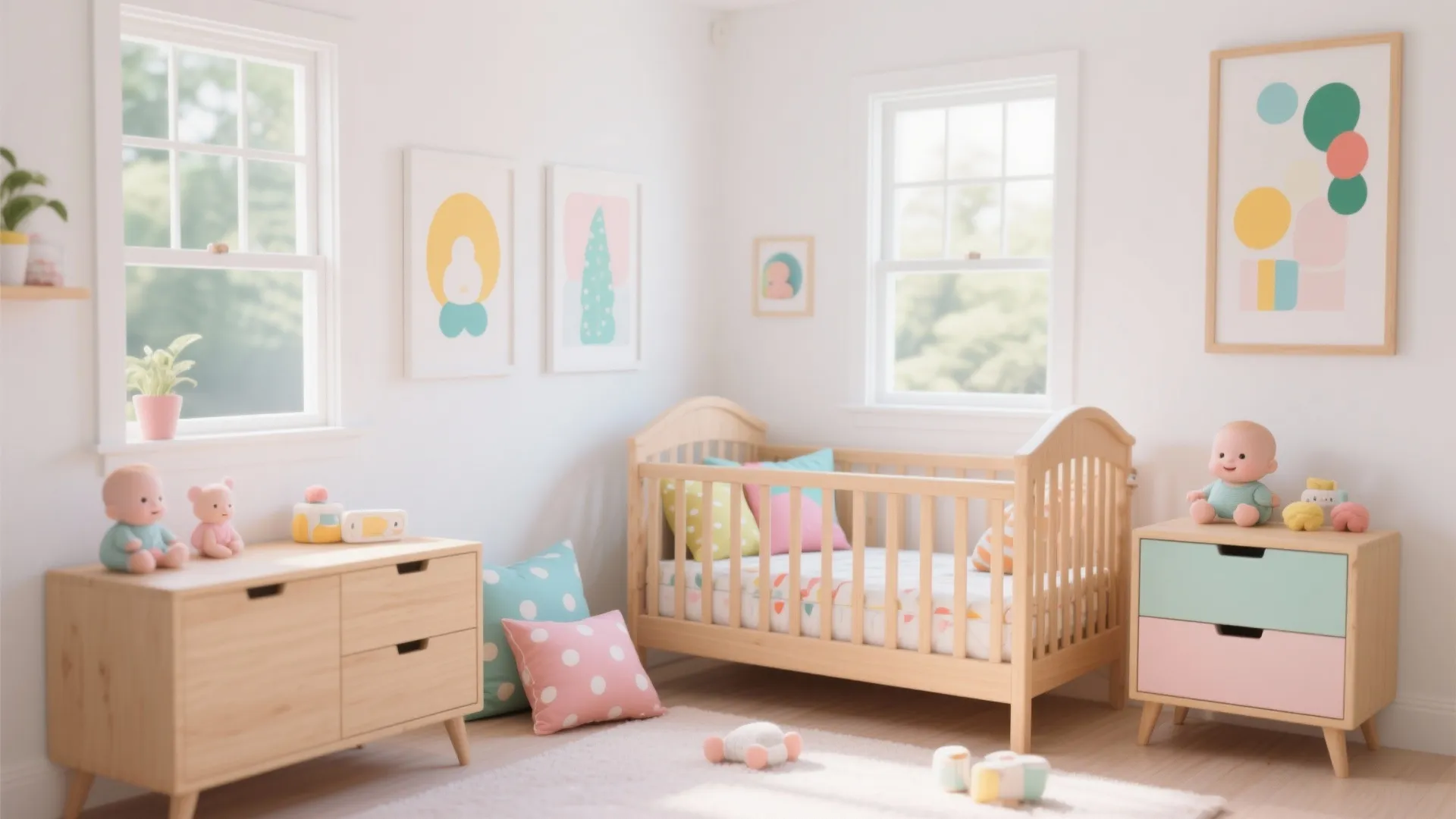 Classic White with Color Pops