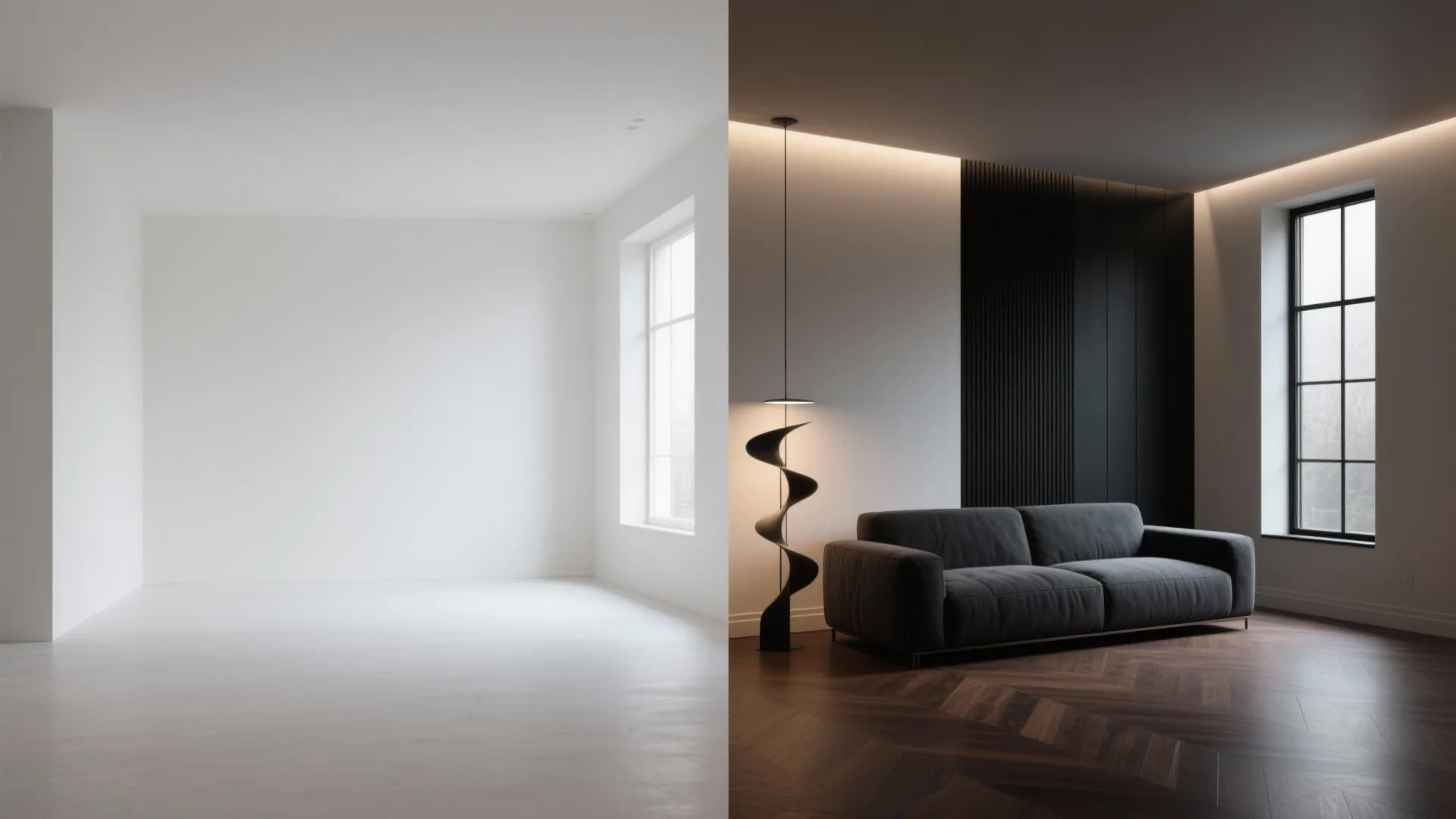 3. White + Contrast for Drama