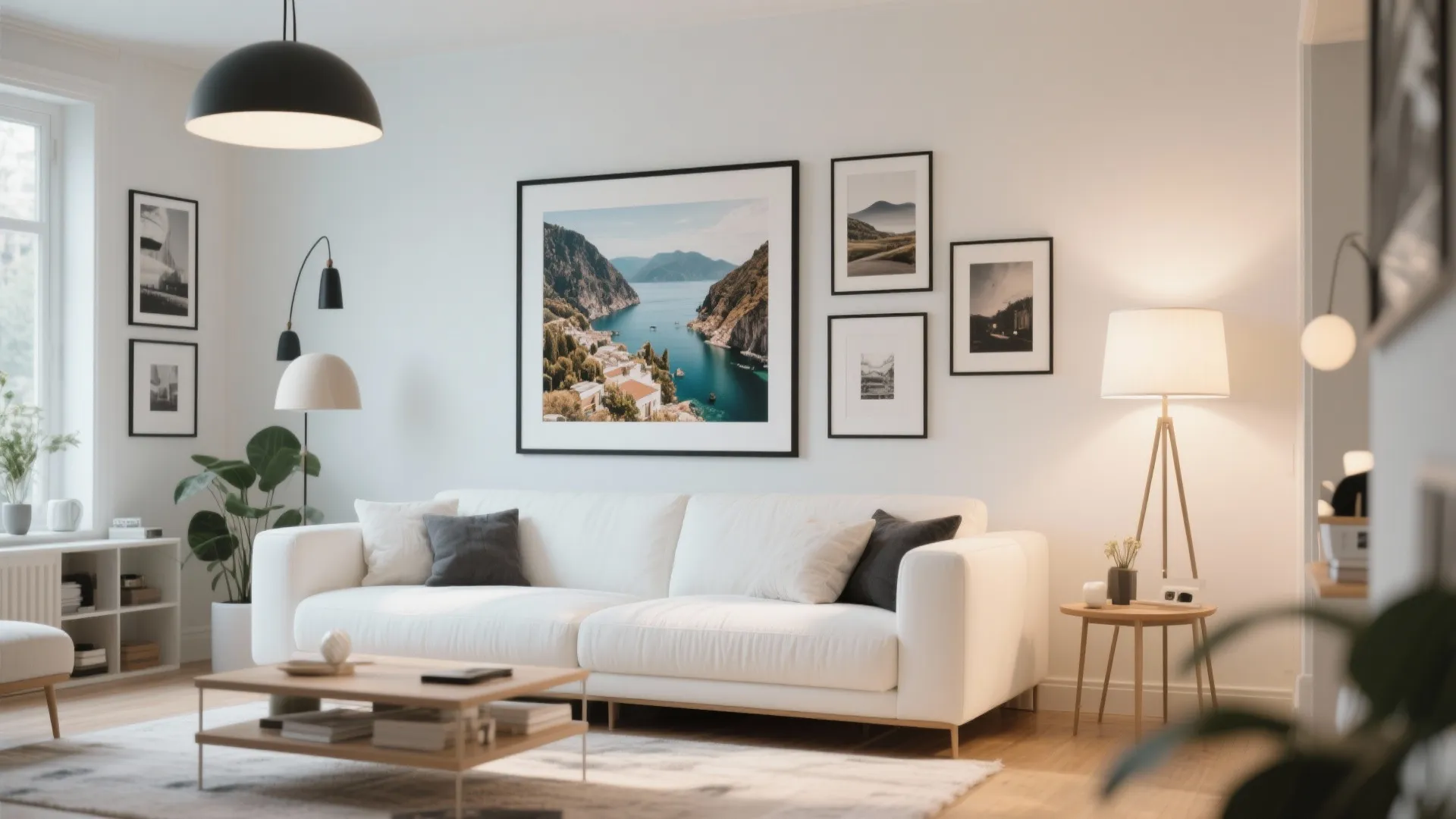 7. Statement Art Wall