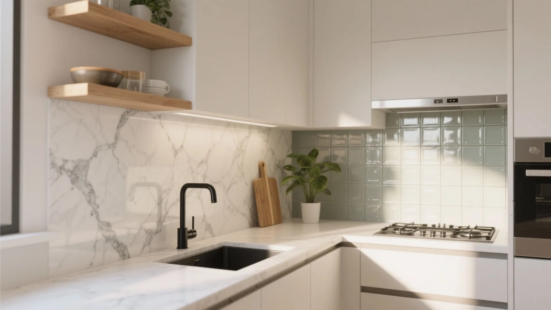 5 Kitchen Backsplash Ideas for White Countertops: Creative, practical backsplash inspirations that elevate white countertops in small kitchens