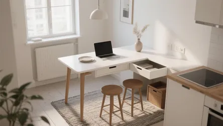 5 Small-Space Ideas for White Counter Height Kitchen Tables