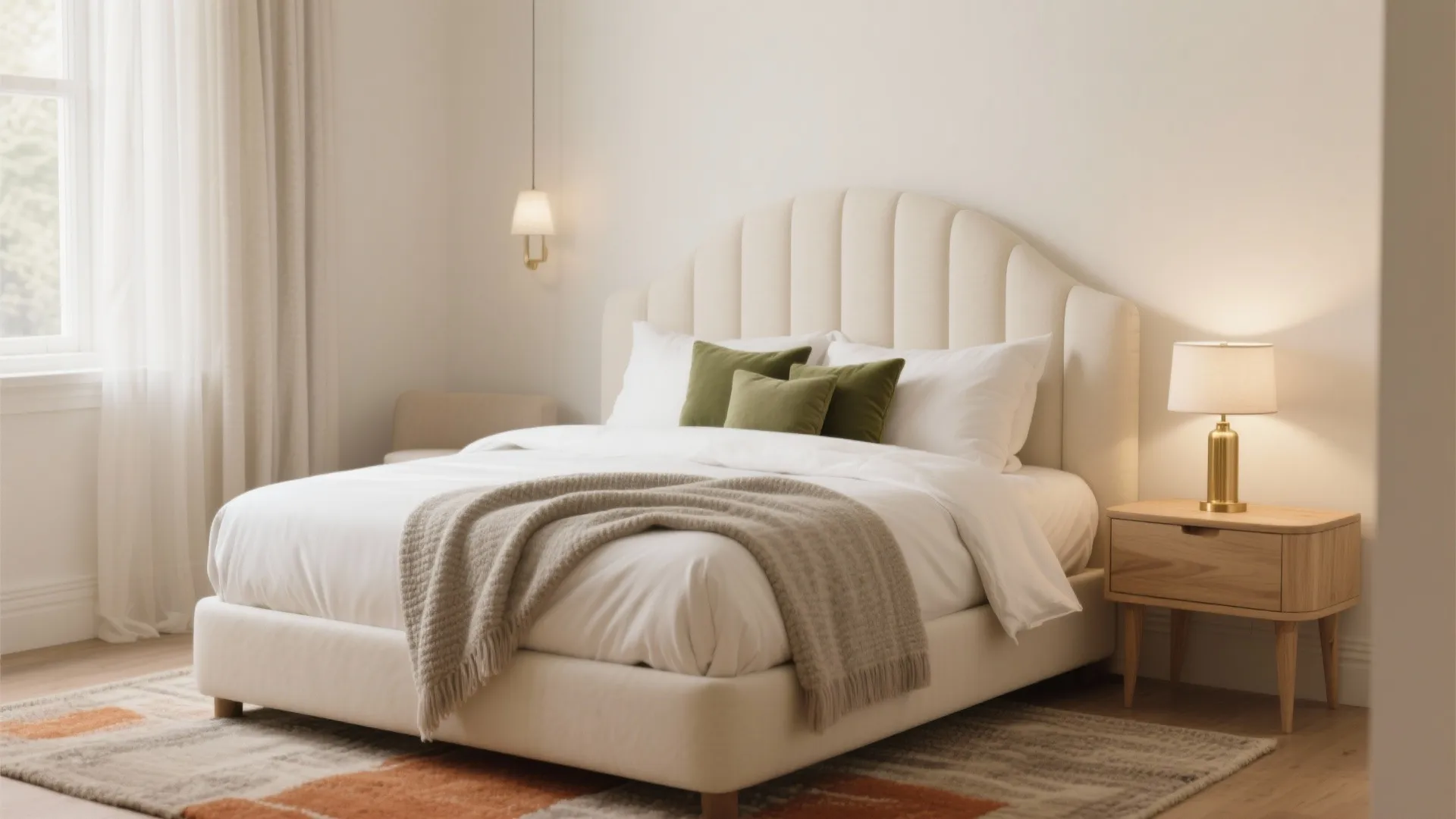 5 White Cream Bedroom Ideas for Small Spaces