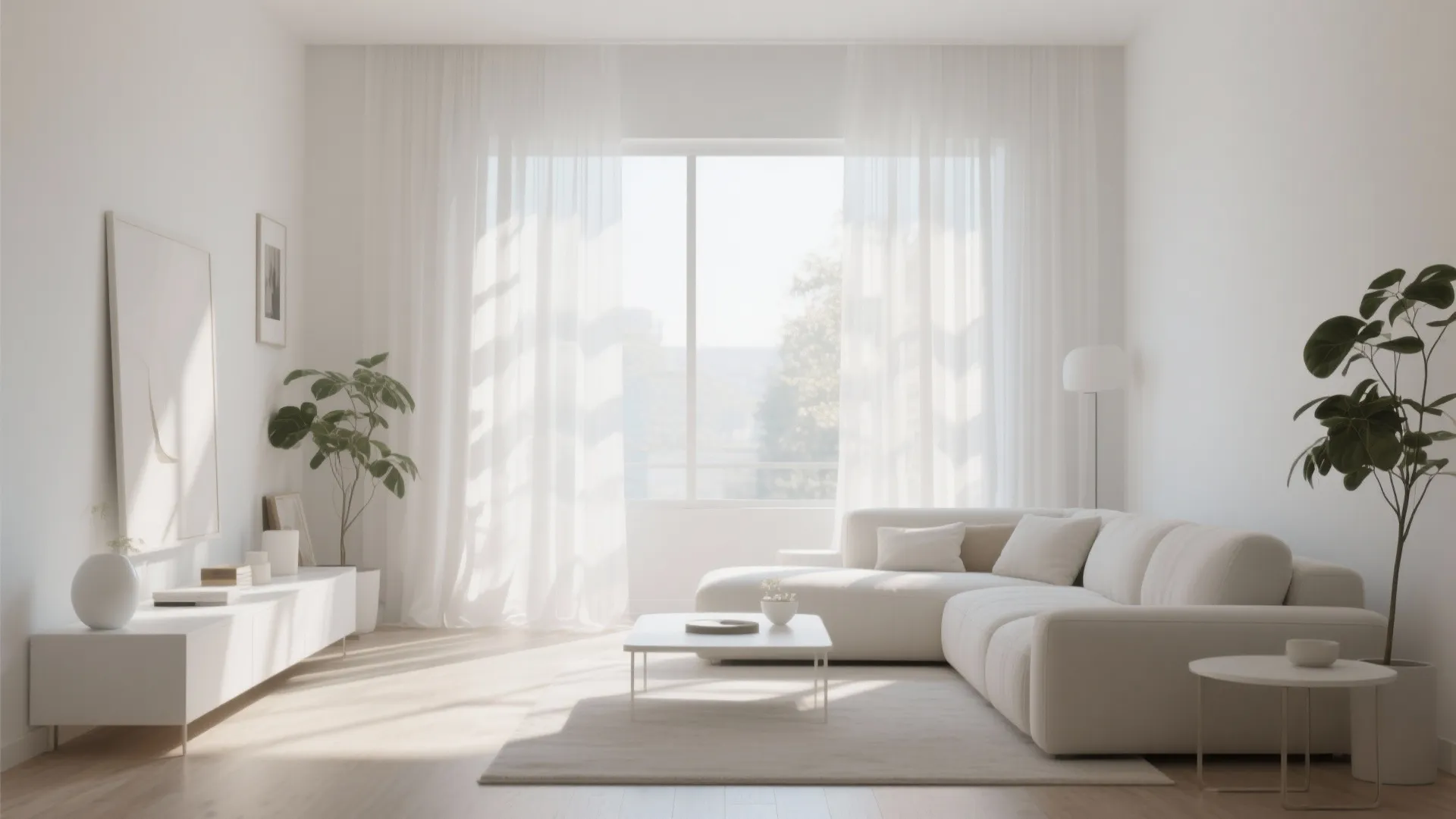 4. Floor-to-Ceiling Curtains