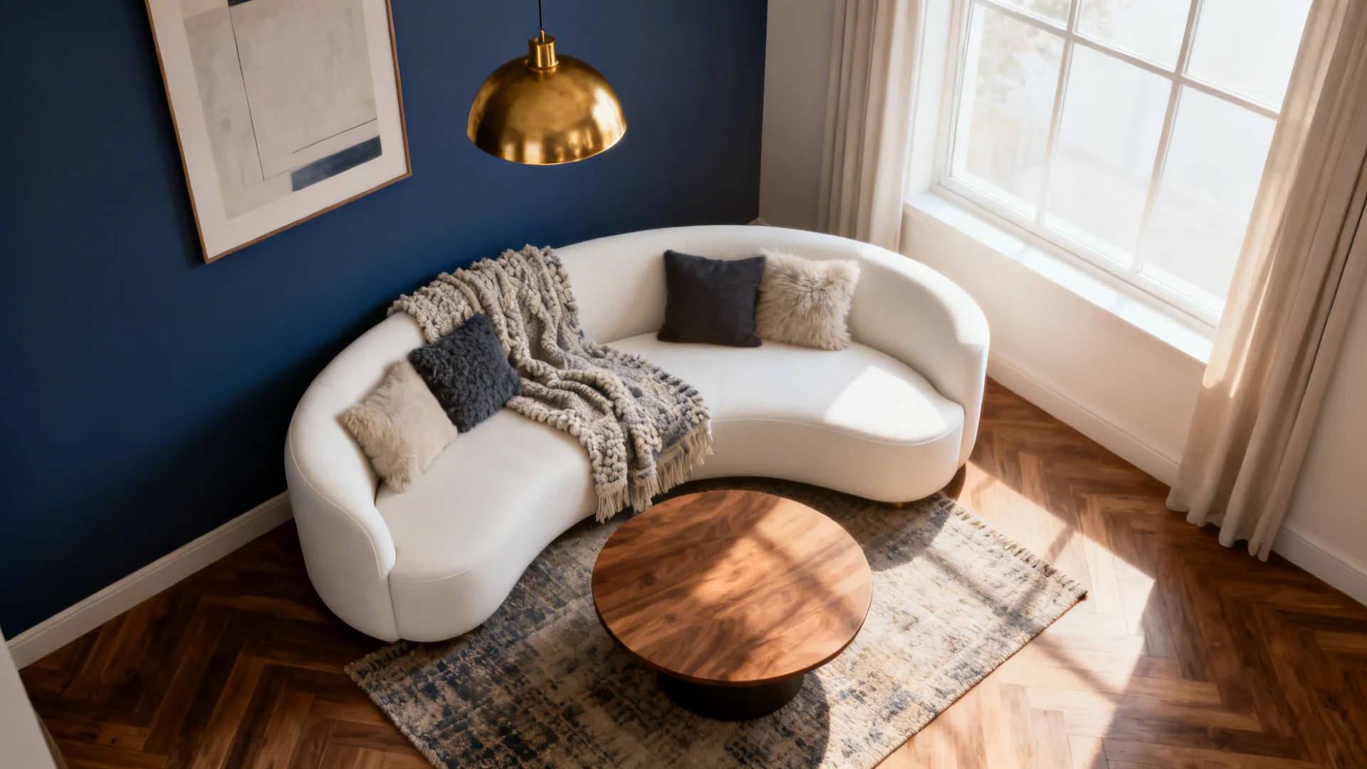 5 Curved Sofa Ideas for Small Living Rooms