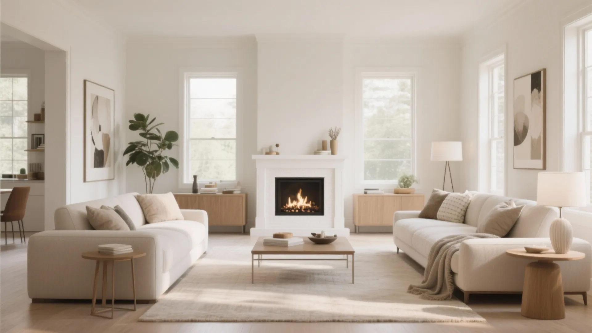 10 White Fireplace Living Room Ideas: Creative and Cozy Design Tips to Transform Your Space