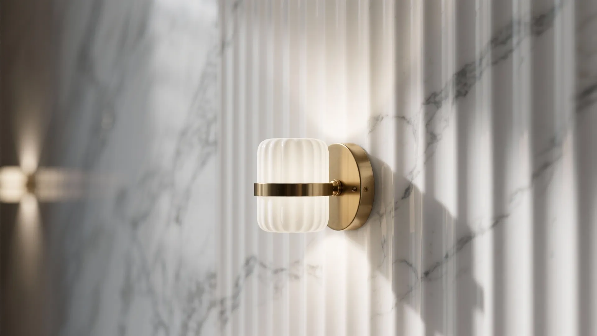 Texture, Veining, and Accent Walls in White