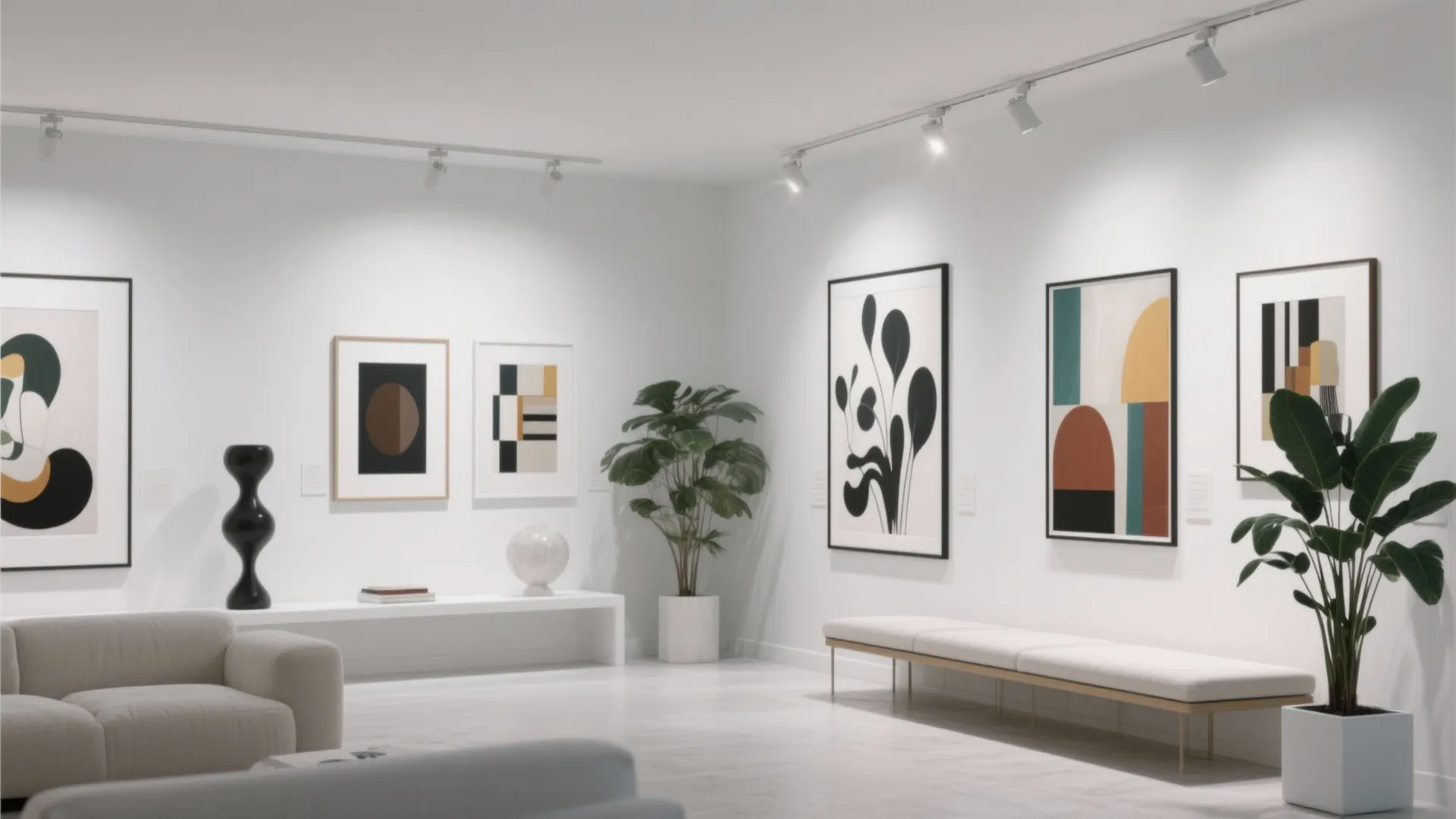 5. White as a Backdrop for Art