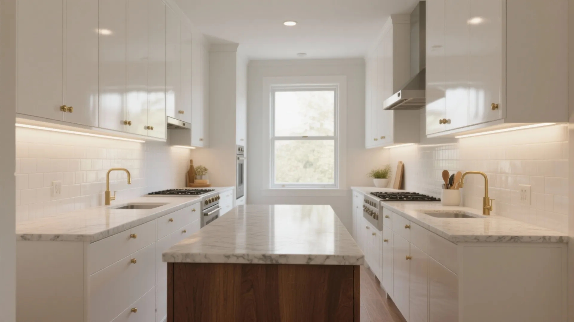 5 Bright Ideas for White High-Gloss Kitchen Cabinets