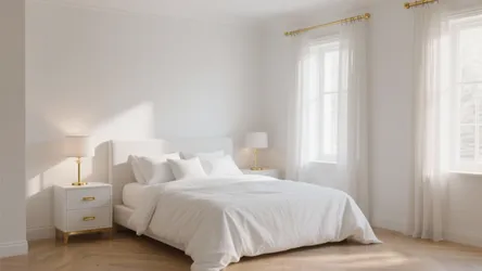 5 White and Gold Bedroom Ideas