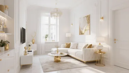 10 White and Gold Living Room Ideas for Elegant Spaces