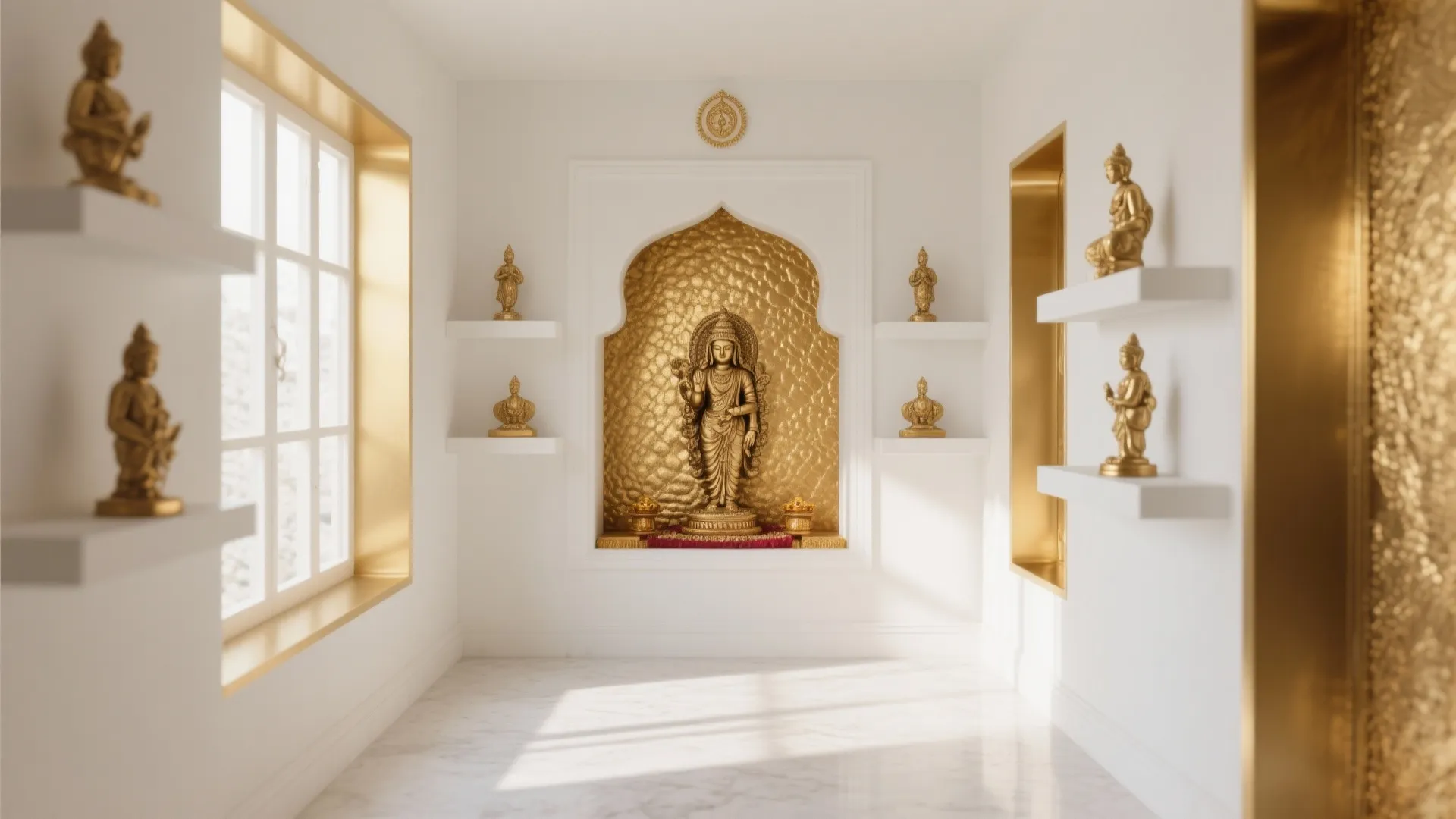 White & Gold Elegance