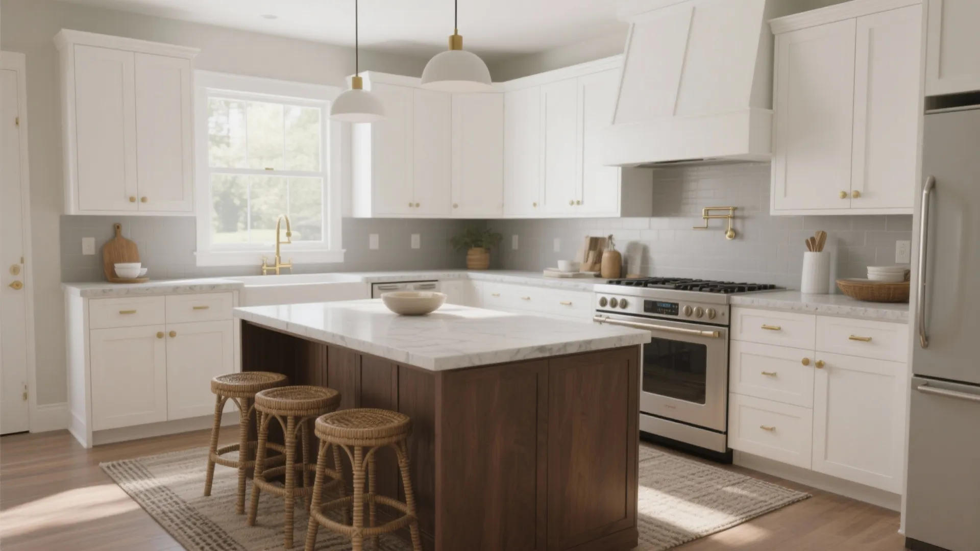 5 Creative Ideas for White Kitchens with Gray Countertops: Practical, stylish and space-saving inspirations from a senior interior designer