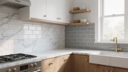 5 White Gray Kitchen Backsplash Ideas