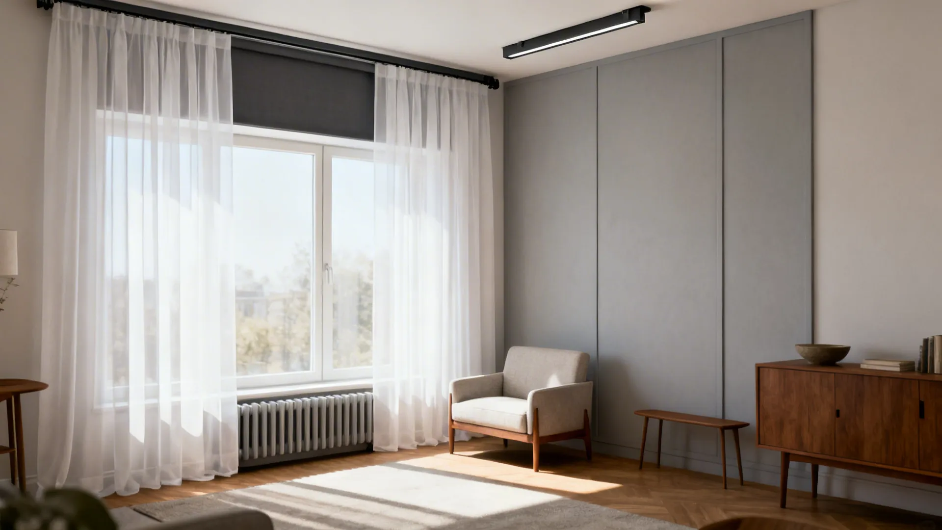 5 White & Grey Curtain Ideas