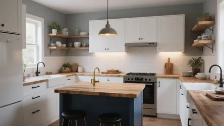 5 Fresh Ideas for White Kitchen Cabinets with Grey Walls