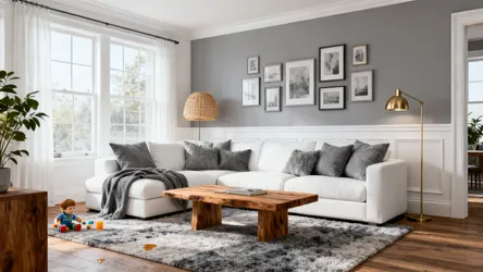 5 White and Grey Living Room Ideas