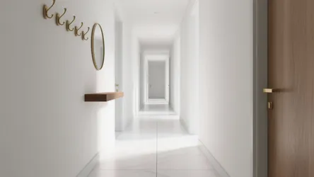 5 White Tiles Design Ideas for Hall Spaces