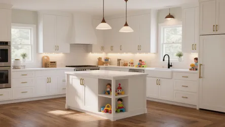 5 Kitchen Design Ideas for White Cabinets