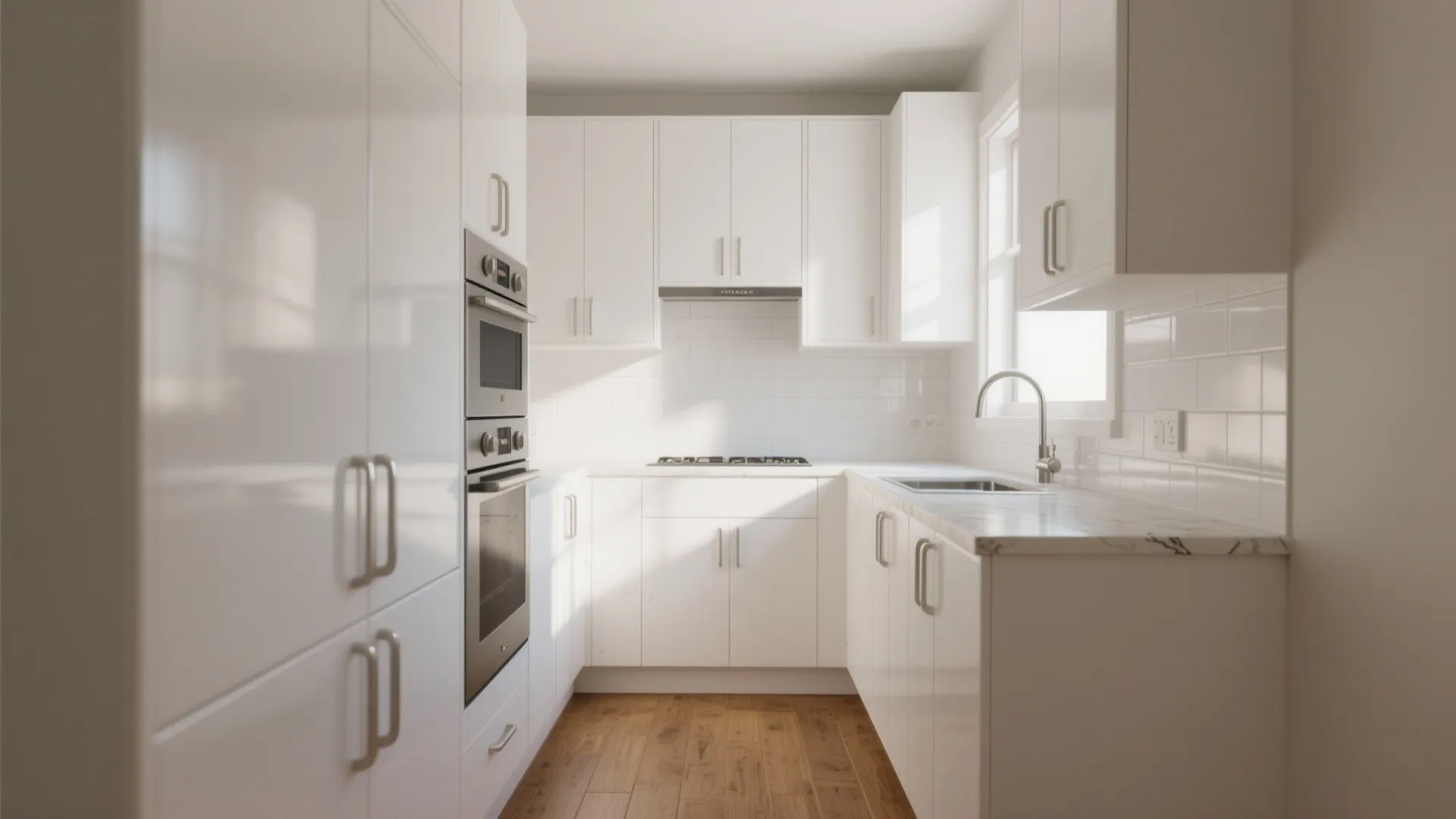 1. Bright White with Durable Finishes