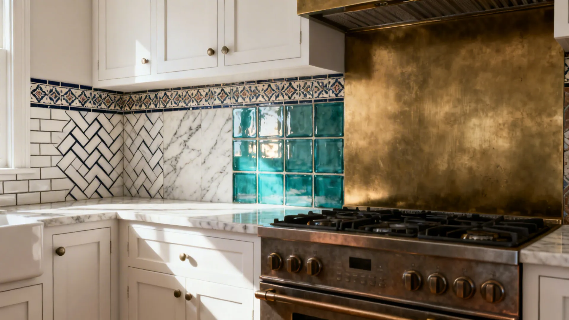 5 Fresh Kitchen Backsplash Ideas for White Cabinets