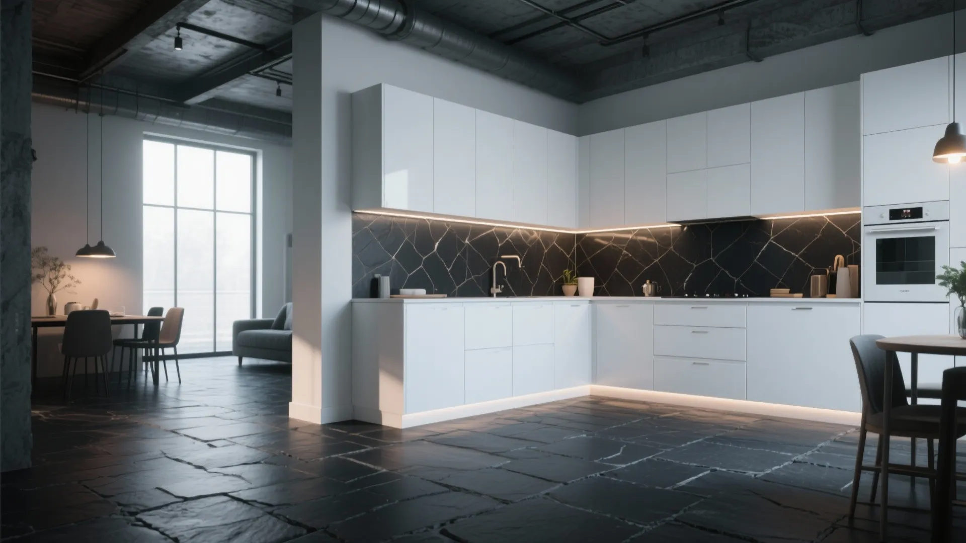 5. Deep Charcoal or Black Slate