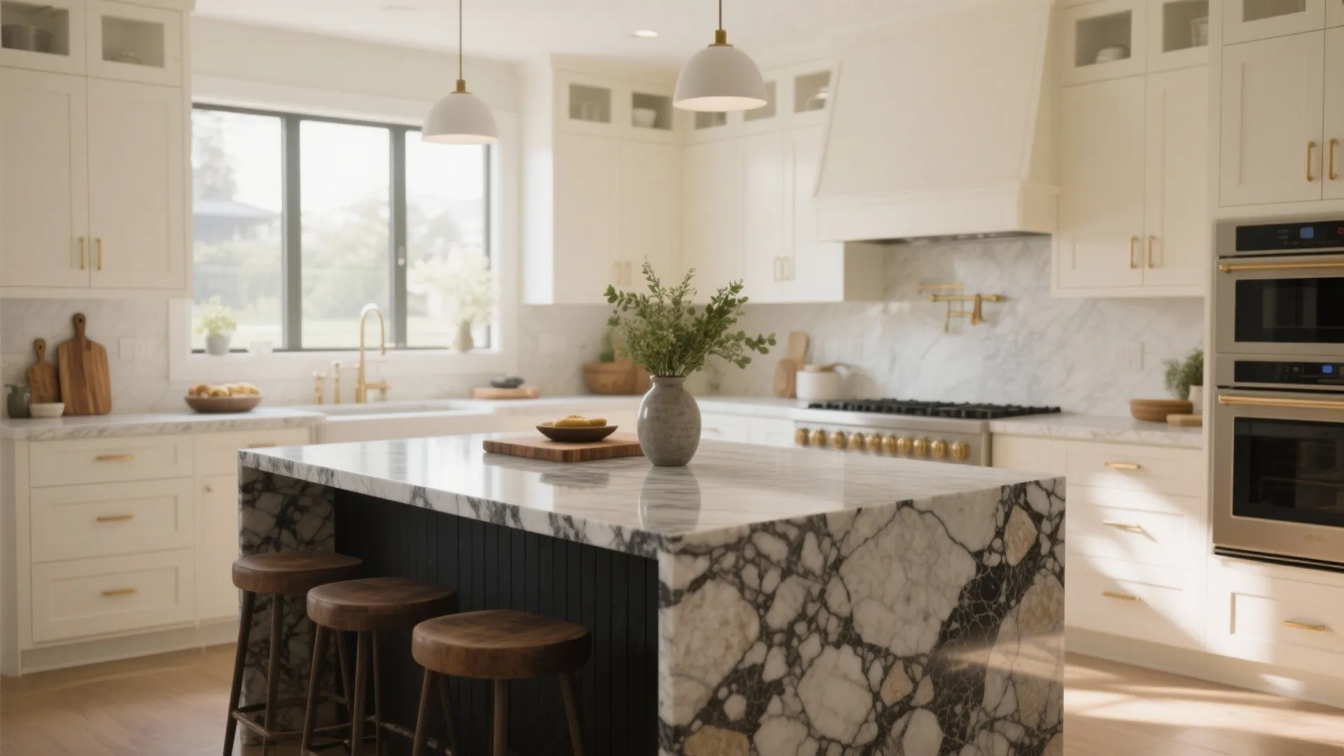 5 White Kitchen + Granite Ideas: Brighten small kitchens: 5 practical white kitchen and granite design ideas from a pro
