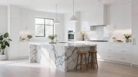 Granite Countertops for White Kitchens — 5 Inspo Ideas