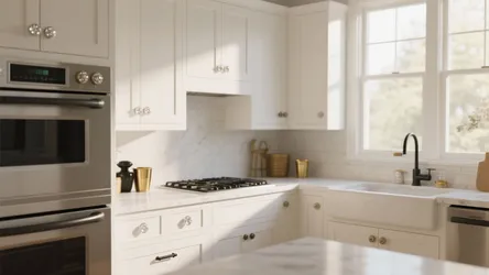 10 Hardware Ideas for White Kitchen Cabinets